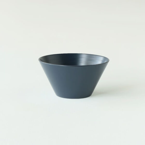 Lacquer Dyed Deep Bowl by Shitsurindou