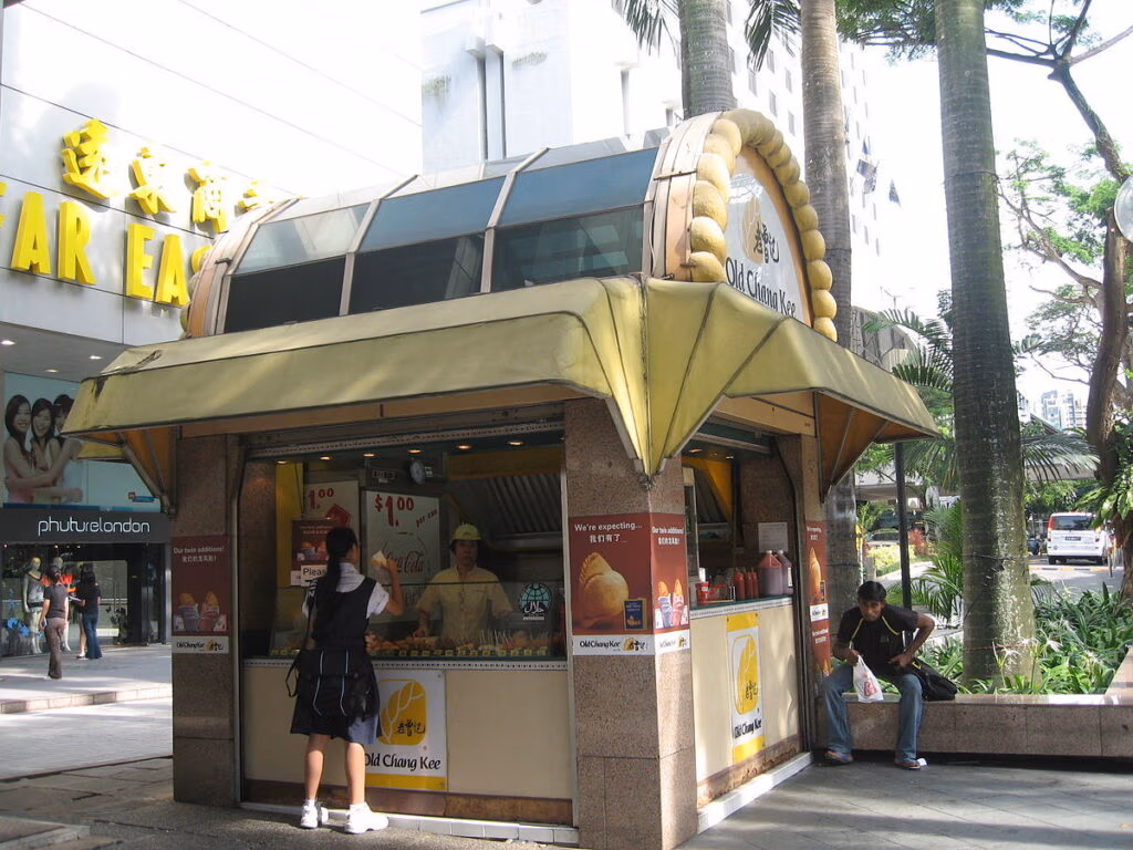 Storefront of Old Chang Kee, one of the successful Singaporean F&B Brands Overseas