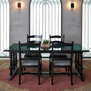 Lacquer Ocean Dining Set