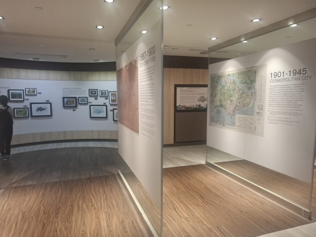 Singapore Map Evolution in Singapore City Gallery